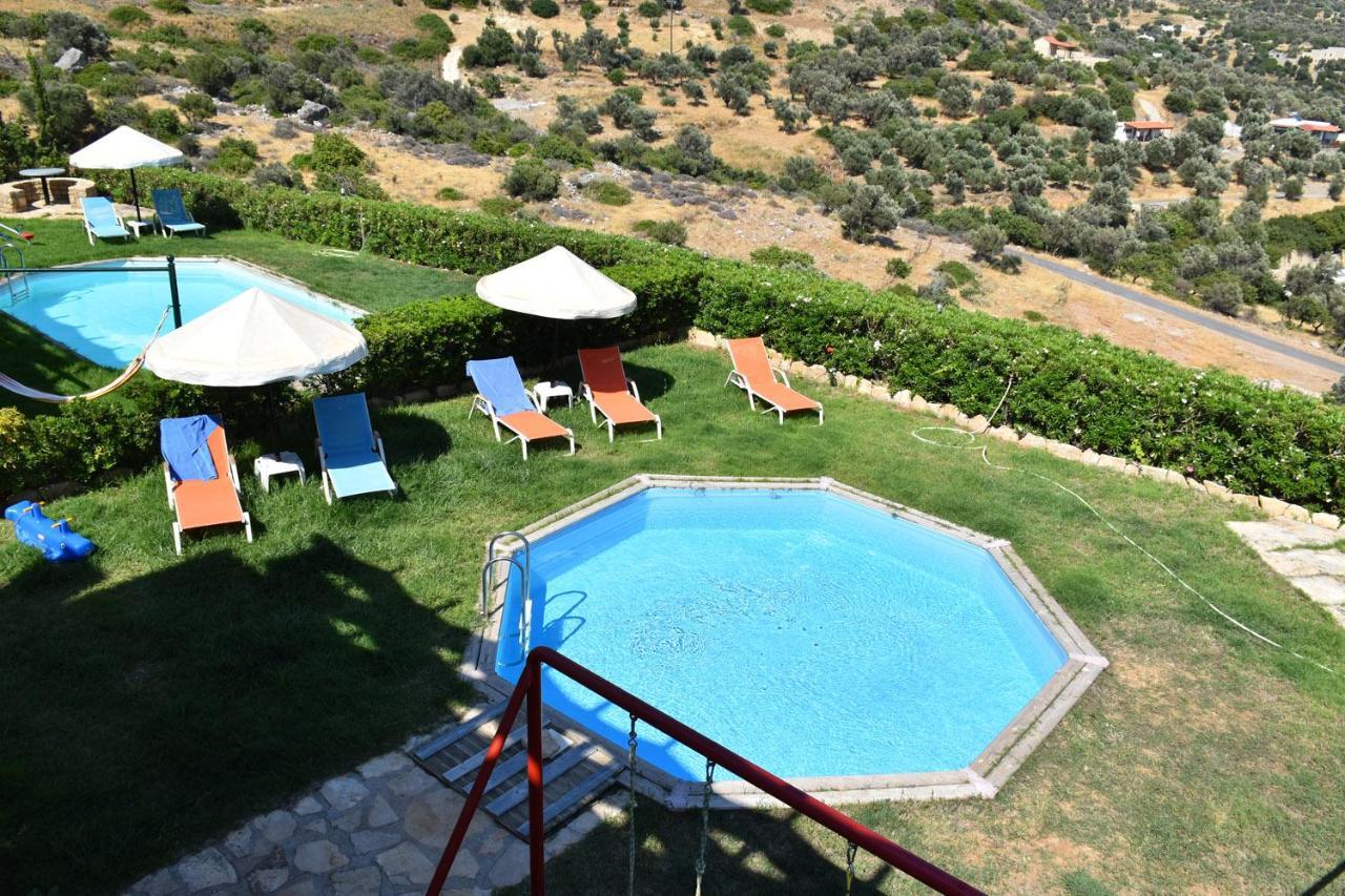 Triopetra Luxury Villas Fournou Lago Bagian luar foto