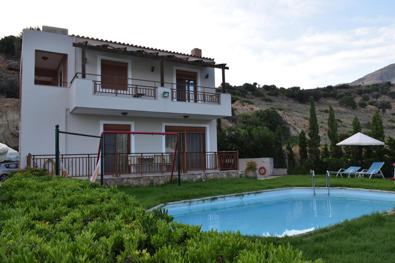 Triopetra Luxury Villas Fournou Lago Bagian luar foto