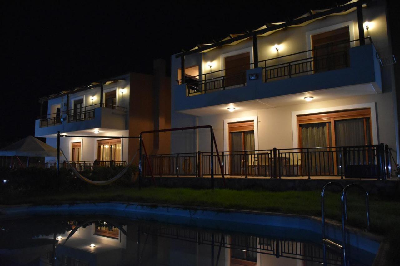 Triopetra Luxury Villas Fournou Lago Bagian luar foto