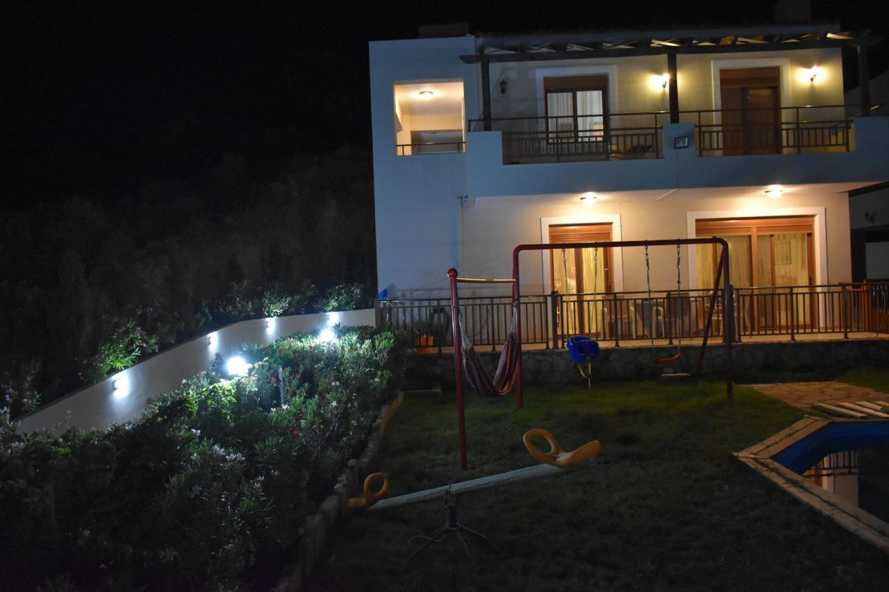 Triopetra Luxury Villas Fournou Lago Bagian luar foto