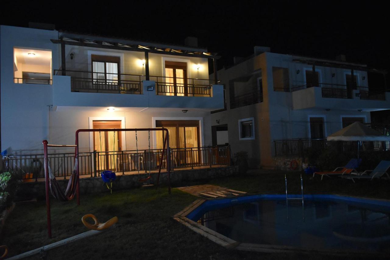 Triopetra Luxury Villas Fournou Lago Bagian luar foto