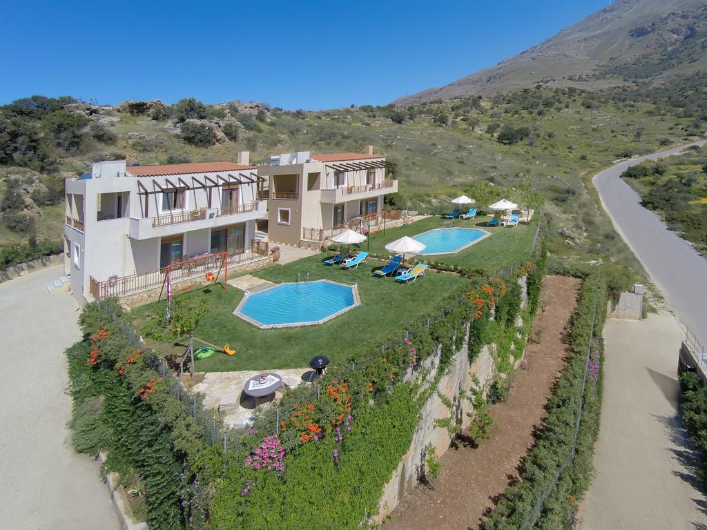 Triopetra Luxury Villas Fournou Lago Bagian luar foto