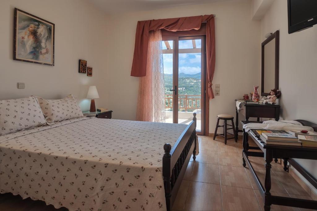 Triopetra Luxury Villas Fournou Lago Ruang foto